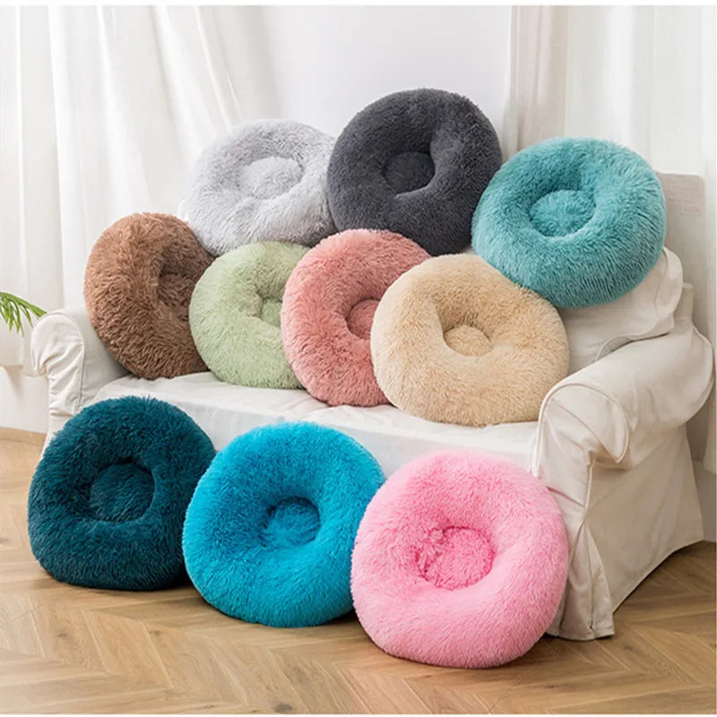 Soft Calming Pet Bed