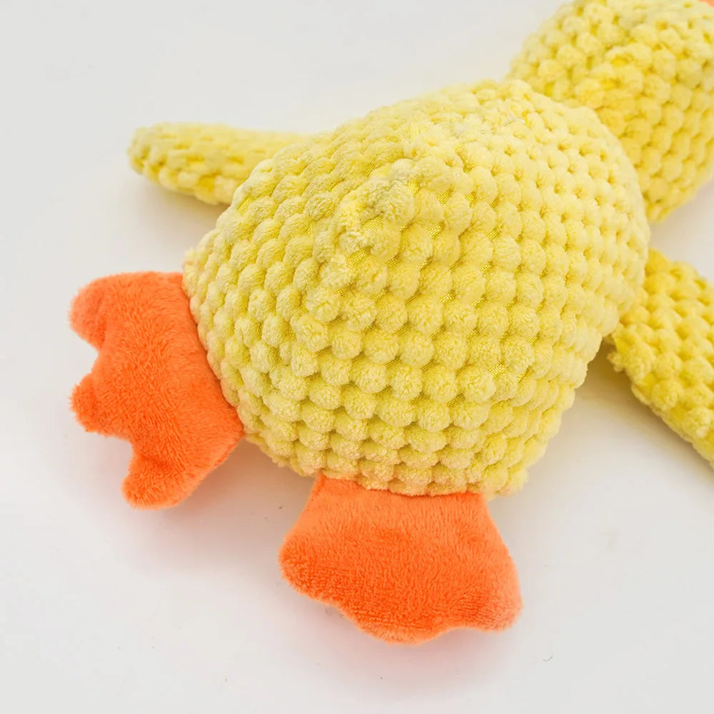 Quaking Duck Comforter Dog Toy