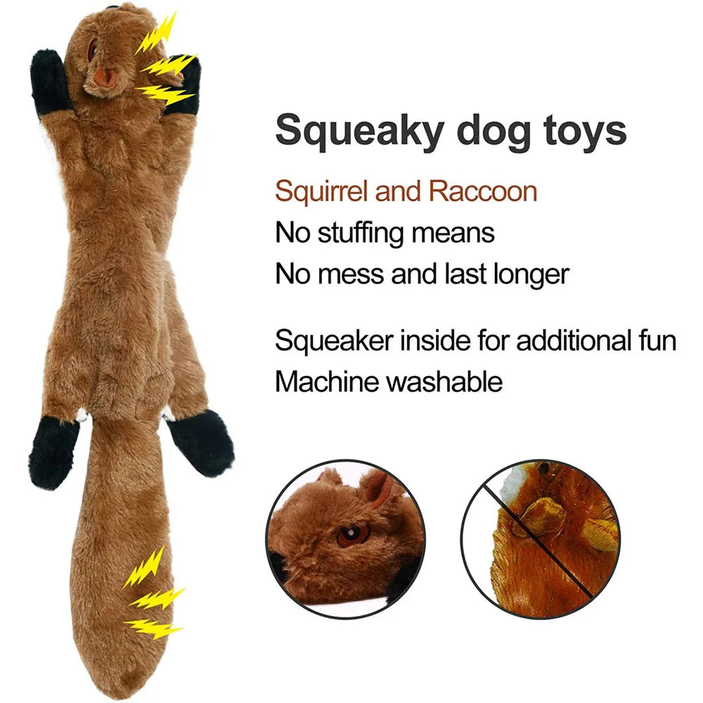 Animal Dog Toy with Squeakers