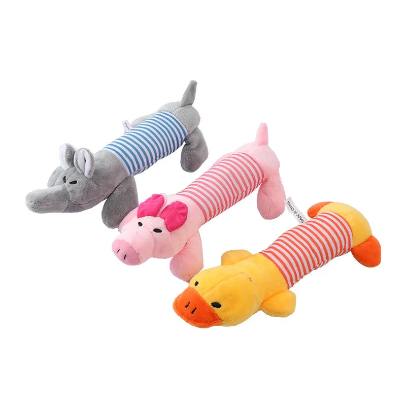 Plush Toy - Elephant - Duck - Pig