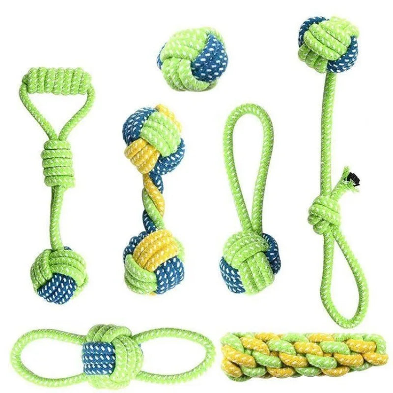 Interactive Cotton Rope Toys for Dogs