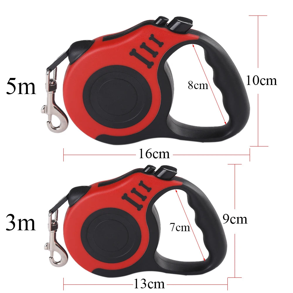 3m 5m Retractable Dog Lead